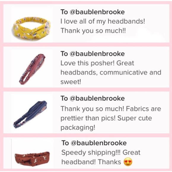 🏝Red White & Blue Boho Bandana Print Headband - Picture 7 of 8